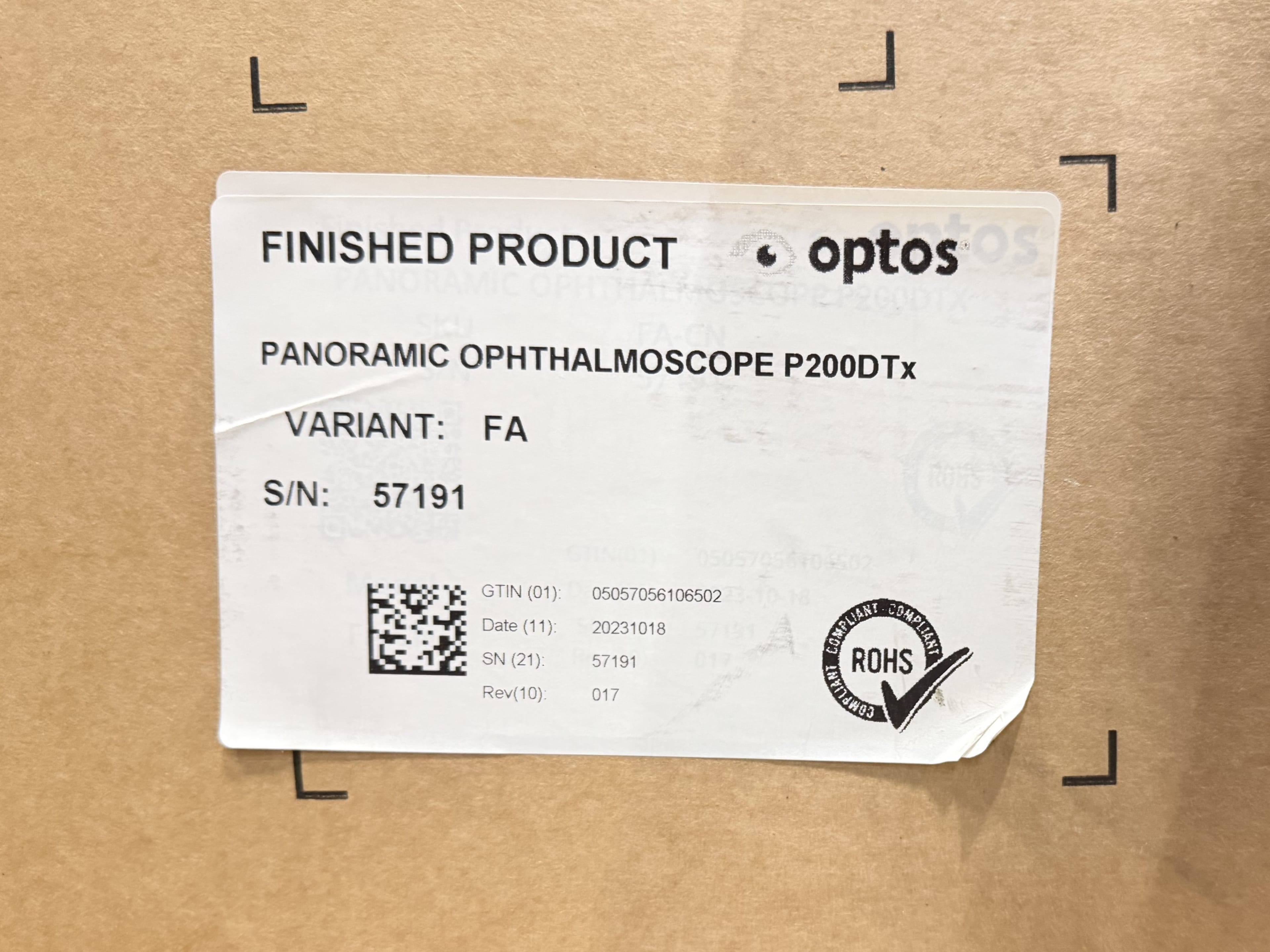 Optos California P200DTx - 2024 image 2