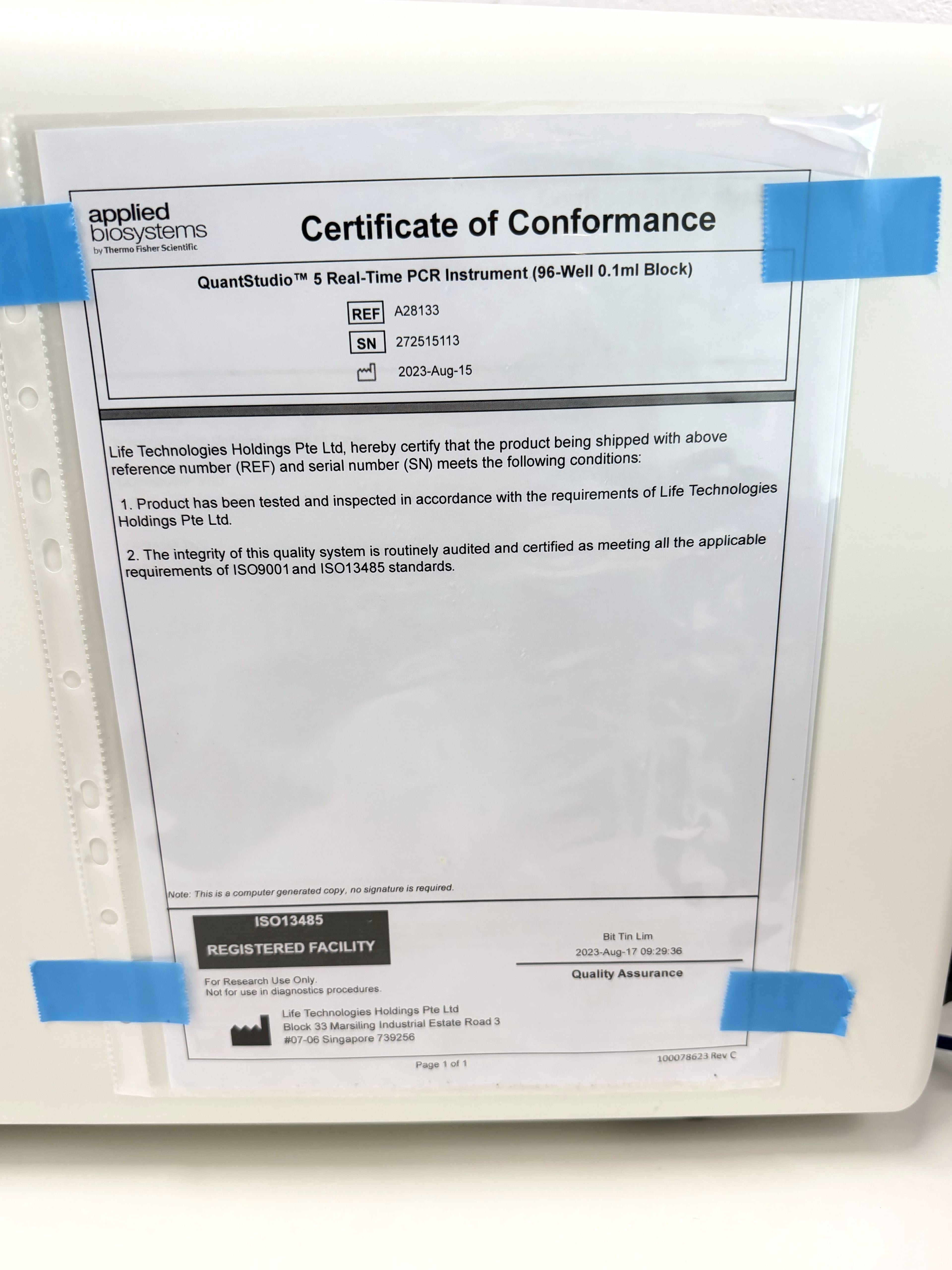 Thermo Fisher Scientific QuantStudio 5 RT-PCR image 11